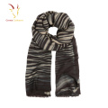 Winter Thick 100 Cashmere Strip Knitting Scarf Hombres